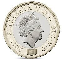В Великобритании выходит из обращения старая классическая монета номиналом в 1 фунт