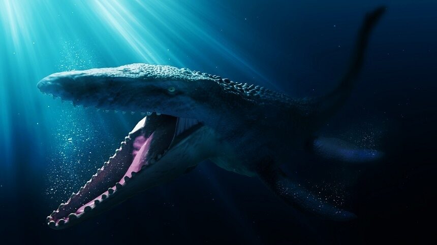 мозазавр подводный монстр.